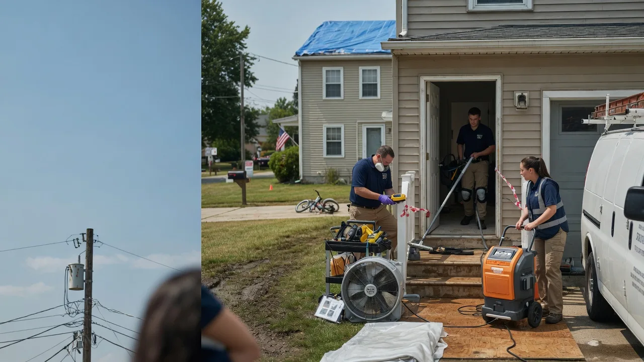 Water Damage Repair in Stevensville, VA near me